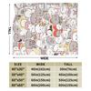 Bubu & Dudu Collage Blanket Super Soft  Throw Blanket Winter Boy Girl Chair Sofa Bed Picnic Bedspread