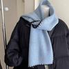 New Xiaoxiangfeng Super Soft Wool Blended Scarf with Overlocking Technology Ultra Fine Knitted Versatile Scarf