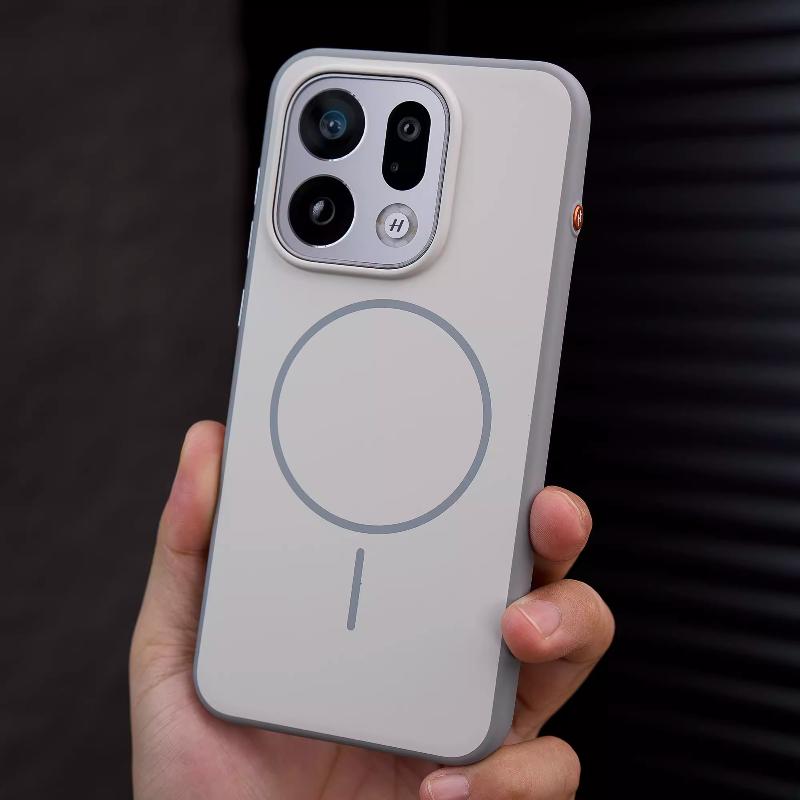 Чехол для OPPO Find X9 Pro Магнитный Роскошный Удобный на ощупь Ударопрочный Защитный от падений Чехол-бампер для OPPO Find X9 X9Pro