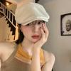 Весна Осень Британский Стиль Ретро Кепка Газетчика Для Женщин Мужчин Универсальная Японский Стиль Простая Кепка Вперед Винтажный Стиль Кепка с Козырьком