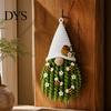 Полный набор пряжи для начинающих DIY, Набор для вязания крючком гнома-вешалки на дверь, 3D Безликий настенный подвесной декоративный набор-ремесло, Стартовый набор