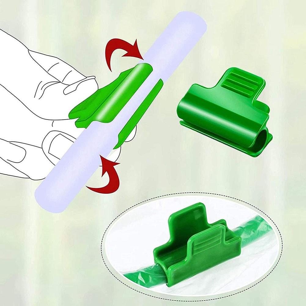 50 шт. Клипсы для теплицы Крепежные Фиксирующие Функциональные Зеленые