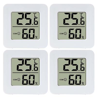 Набор из 4 термометров и гигрометров для и цифровой ЖК-термометр и гигрометр с Идеально подходит для маленьких питомников и домашних питомцев, амфибий,