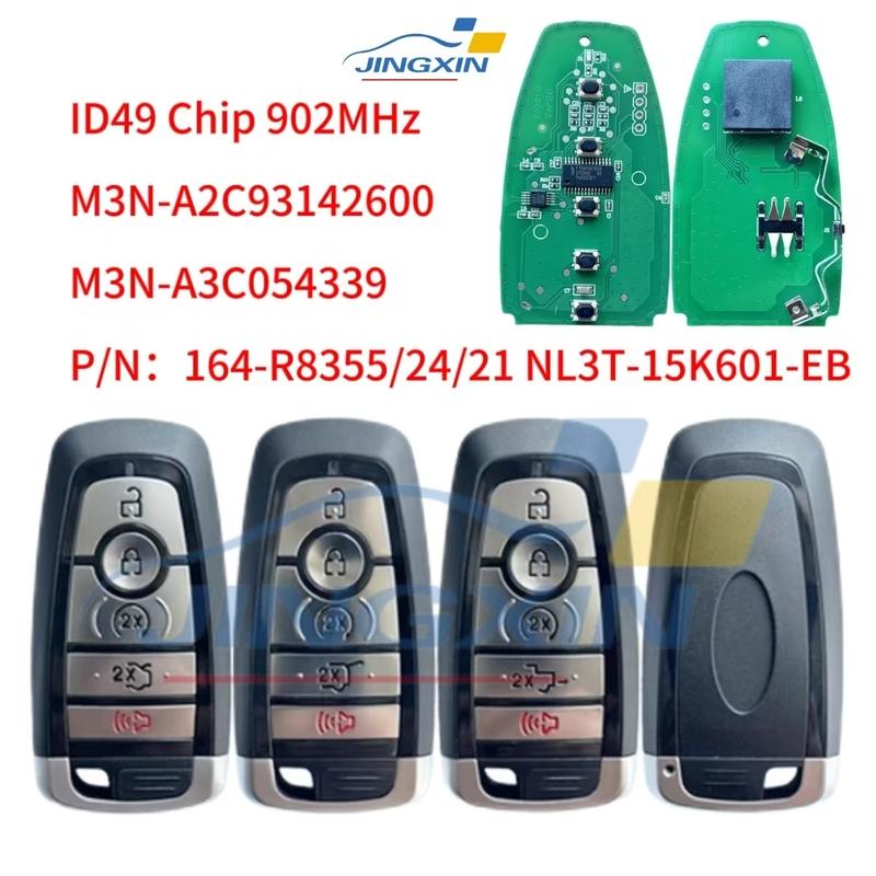 Jingxin M3N-A2C93142600 902 МГц Чип ID49 Автомобильный пульт Автомобильный ключ Для Ford Edge Fusion Expedition Explorer Mustang F Серии 2017-2020