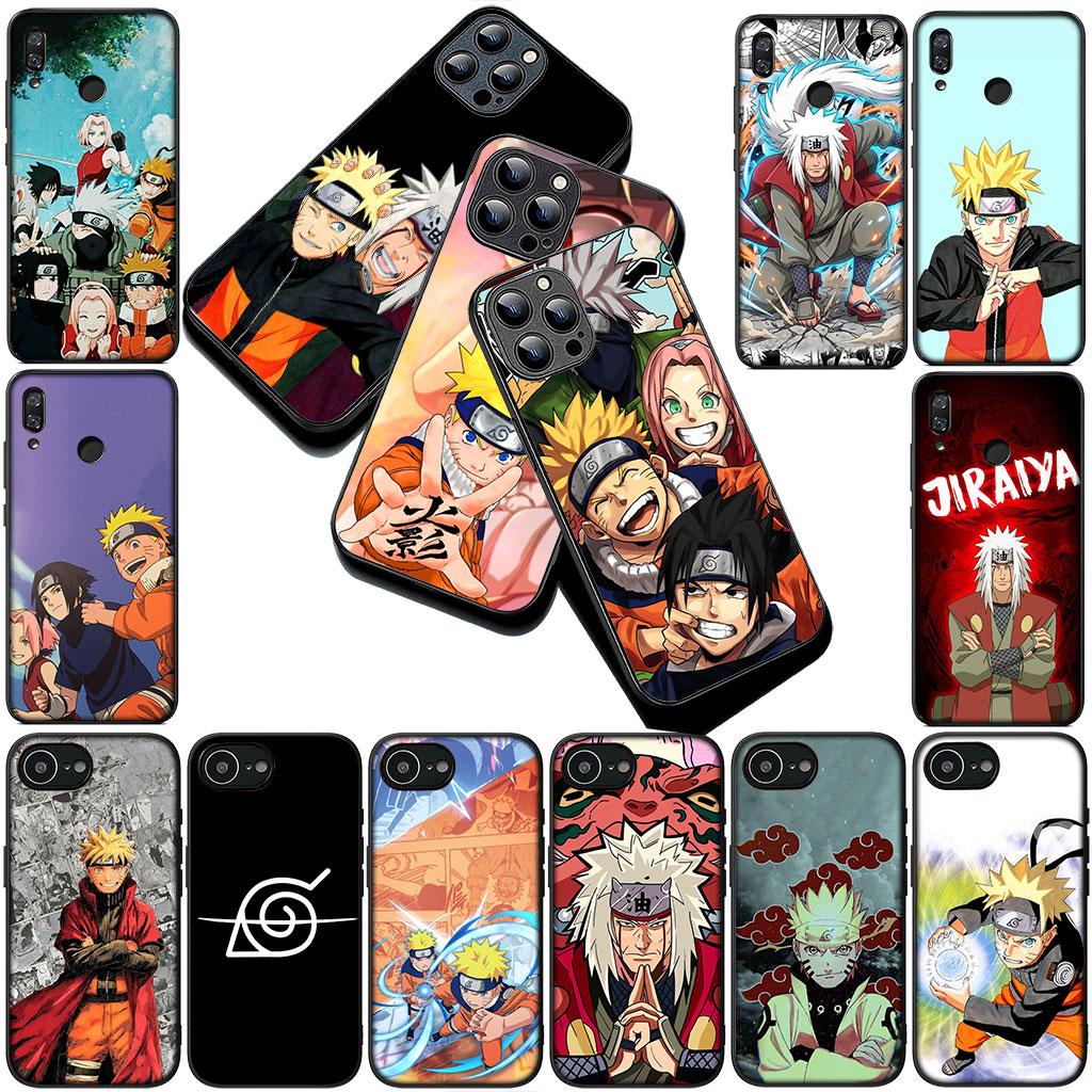 Jiraiya Narutos Sasuke Silicone Phone Cover for Samsung Galaxy S25 S24 S23 FE Ultra Plus S7 Edge S25+ S23+ A56 5G Soft Case