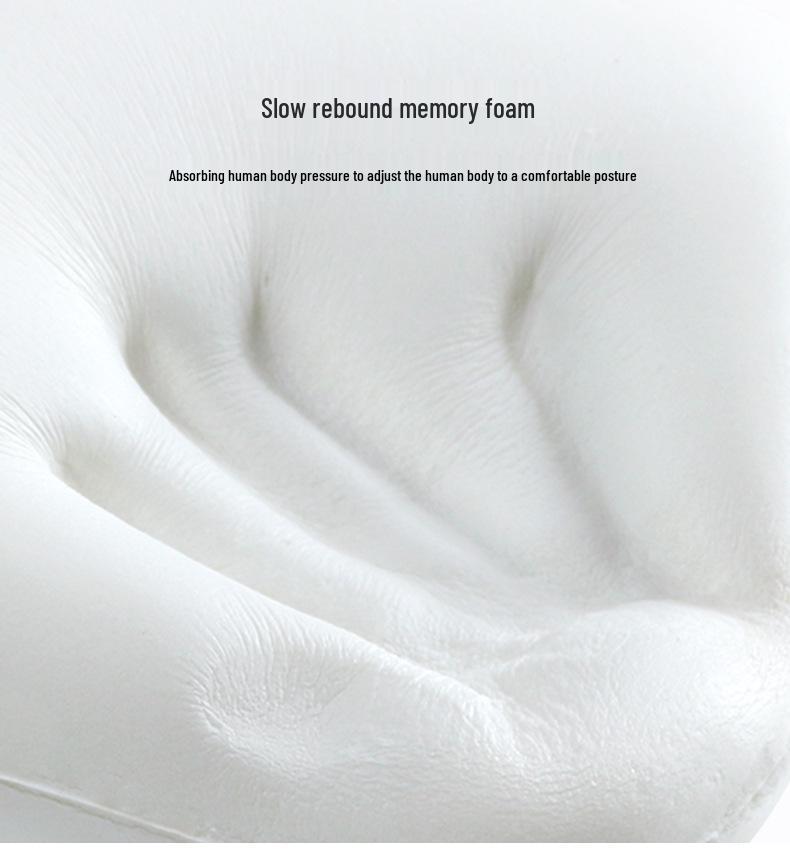 Ultra-Thin Soft Low Pillow for Children's Neck Support – Memory Foam, Ideal for Student Dorms