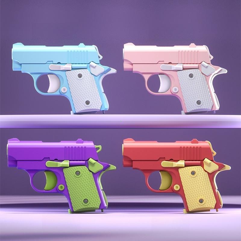 Детские игрушечные пистолеты, модель 3D мини 1911, гравитационная печать, игрушка-непоседа для детей и взрослых, игрушка для снятия стресса, подарок для детей