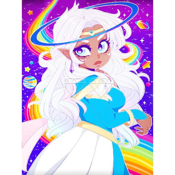 5D DIY Алмазная картина Набор Детский рисунок Искусство Алмазная вышивка Стразы Украшения для дома