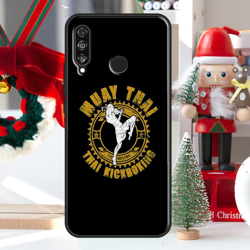 Muay Thai Fight Boxing For Huawei Nova Y73 Y60 Y70 Y90 Y72 Y61 Y91 7i 8i 11i 12i 12s 9 10 SE P20 P30 P40 Lite Case
