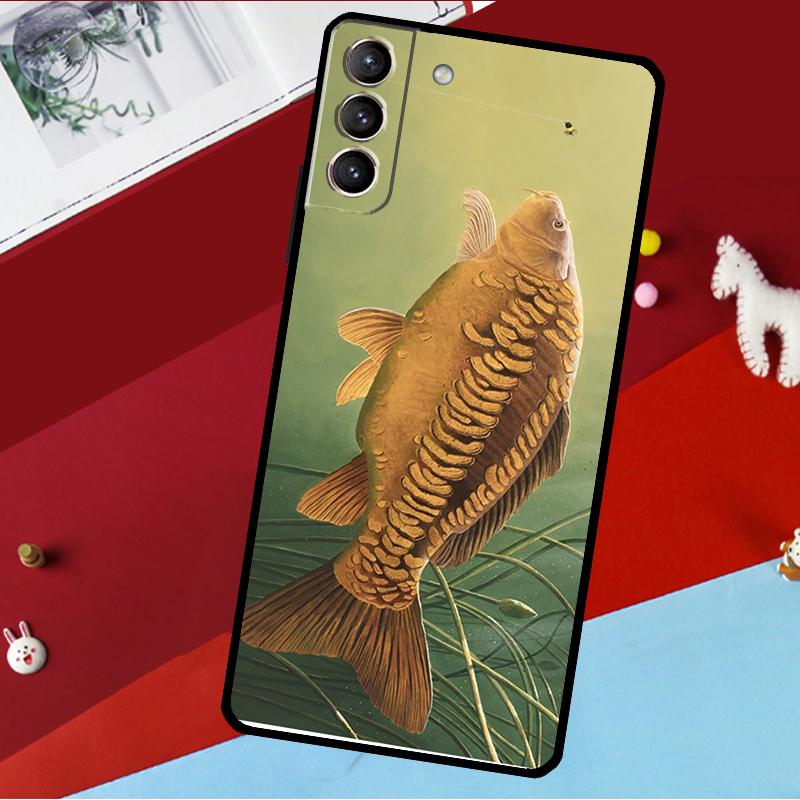 Chub Carp Fish Funda For Samsung Galaxy S26 S25 S23 S22 S20 S24 Ultra S9 S10 Plus S21 FE S25 FE Phone Case