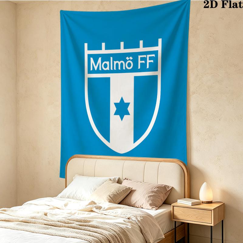 Malmo Ff Wall Tapestry Aesthetic Wall Hanging Printed Fabric Blanket Decorative Tapestries For Bedroom Living Room Home Decor