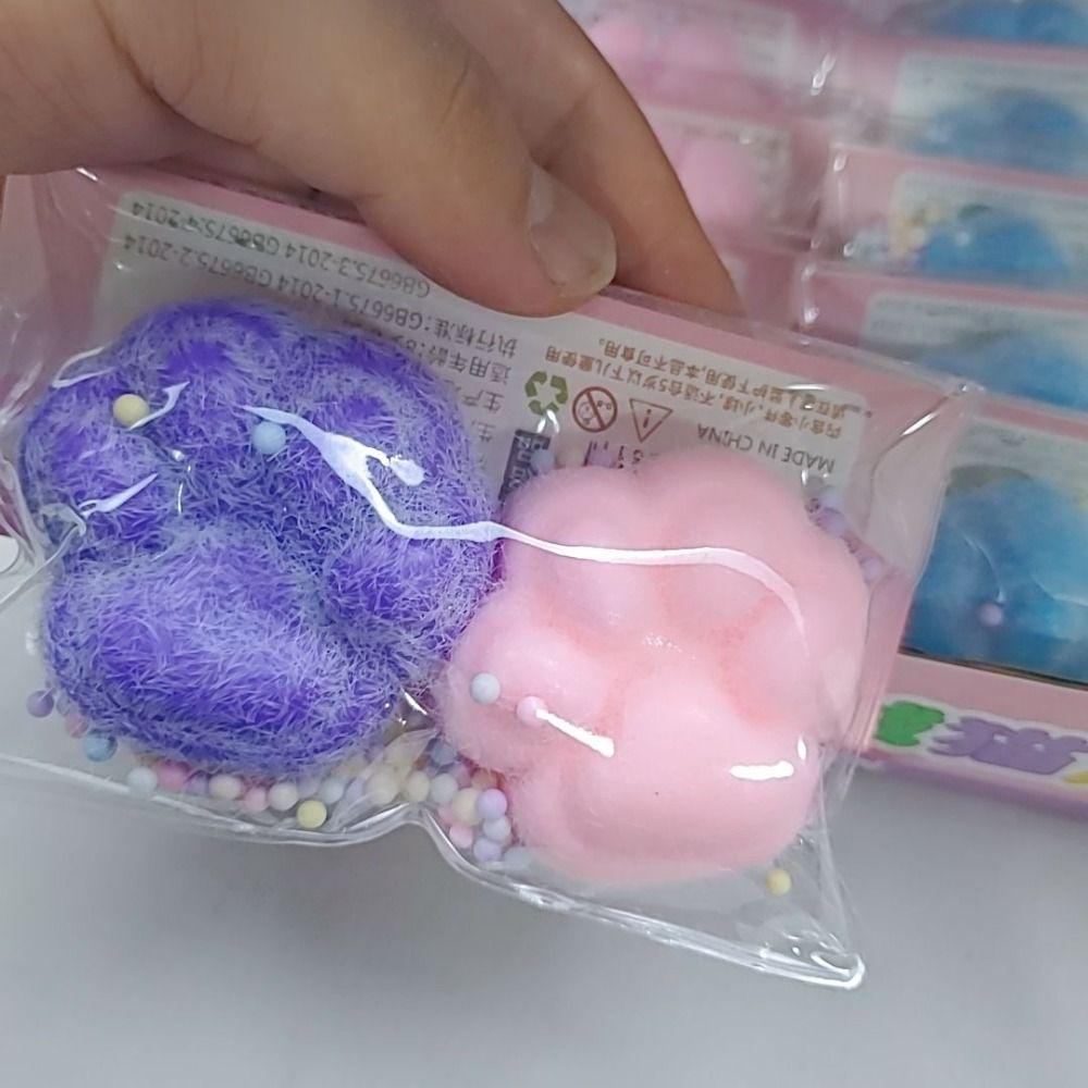 2 шт./набор мягкая игрушка-фиджет кошачья лапка силиконовая игрушка-щипок кошачья лапка сжимающая игрушка кошачья лапка детская хитрая кукла