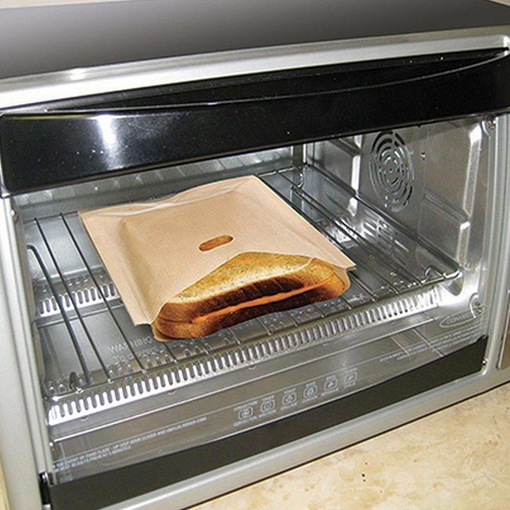 Кухонные термостойкие пакеты для тостера для жарки сыра, многоцелевые микроволновые пакеты для тостера для сэндвичей, курицы