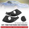 Left + Right Front Fender Liner Extension For Chevy Corvette 2005-2013
