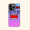 Cute D-Domo K-Kun Case for iPhone 11 12 13 14 15 16 17 Pro Max XS X XR Cover