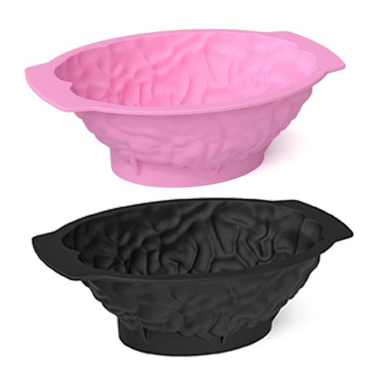 Silicone Brain Shape Mold Food Grade BPA Free Heat-Resistant Reusable 3D DIY Brain Cake Candy Dessert Mold