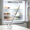 Ремонтный блок для шнека морозильной камеры WR17X11705, Запасная часть с металлическим валом и пластиковыми лопастями для планового обслуживания