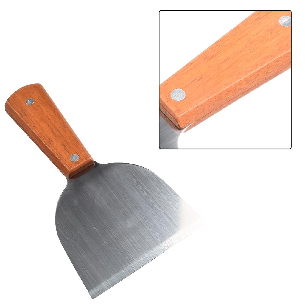 Аксессуары Лопатка для выпечки Кулинарные инструменты Гриль Выпечка Торт Крем Домашняя кухня Нержавеющая сталь Металлическая лопатка Плоская