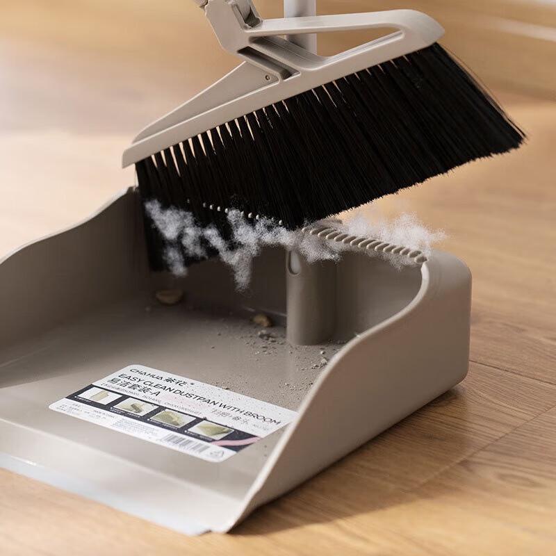 Набор метлы и совка Chahua с мягкой щетиной