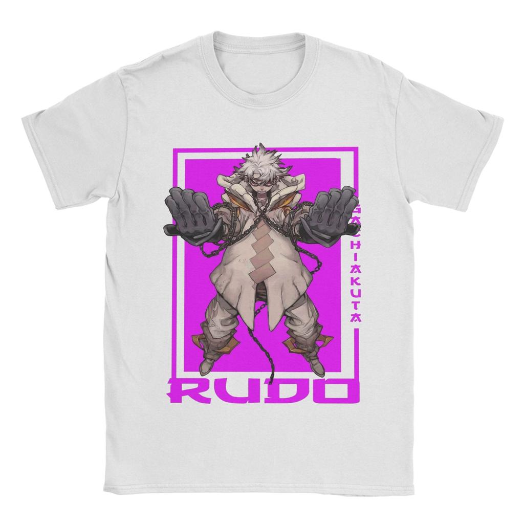 Мужские футболки Rudo Surebrec Gachiakuta Японское аниме Повседневные хлопковые футболки с коротким рукавом Футболки с круглым вырезом Топы Большие размеры