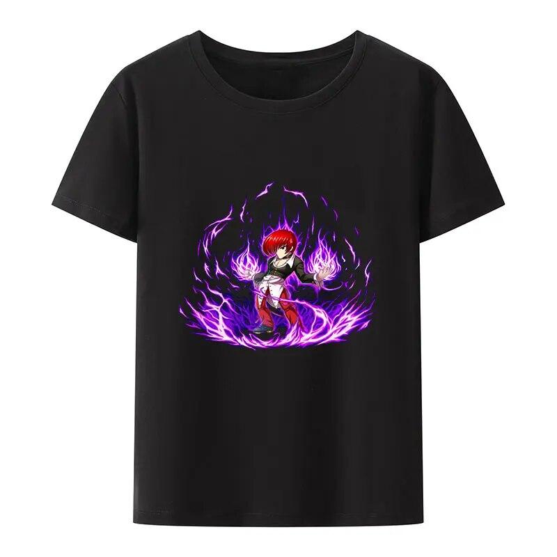 Футболка с принтом «Король бойцов» Mai Shiranui, женская одежда, хипстерская уличная одежда в стиле ретро, уличные модные топы в стиле хип-хоп