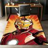 Custom Name Iron Man Printed Carpet,Rug for Office Chair Living Room Bedroom Kitchen Room Decor Gifts.