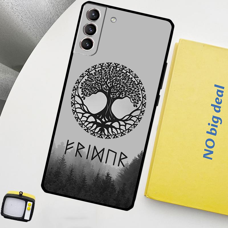 Лесные скандинавские руны Чехол для Samsung Galaxy S22 Ultra S23 FE S9 S10 Note 10 Plus Note 20 Ultra S20 S21 FE