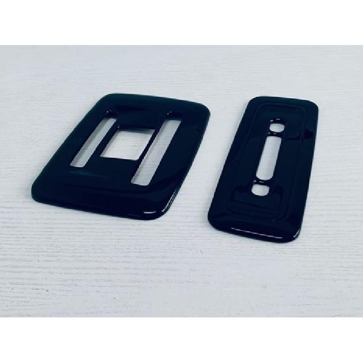 Gloss Black Front+Rear Reading Light Cover Trim For -2025 Toyota Prius Set
