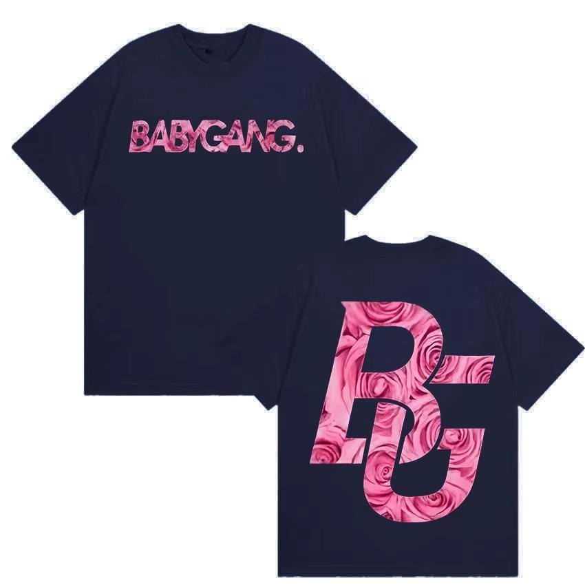 Rapper Baby Gang Album Tour Logo 2026 T Shirt Unisex Unisex Vintage High Quality TShirts Loose Casual Oversized Tees Streetwear