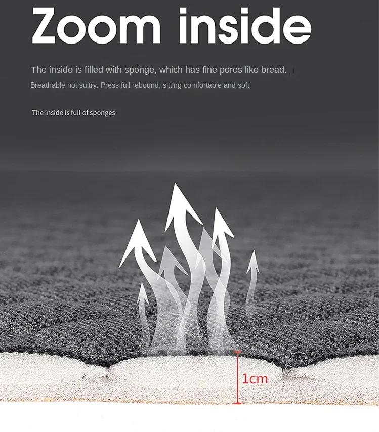 Универсальный чехол для автомобильного сиденья, сотовая подушка, вентиляционный лист, чехлы для автомобильных сидений, прохладный чехол для сидений, защита, автомобильные аксессуары