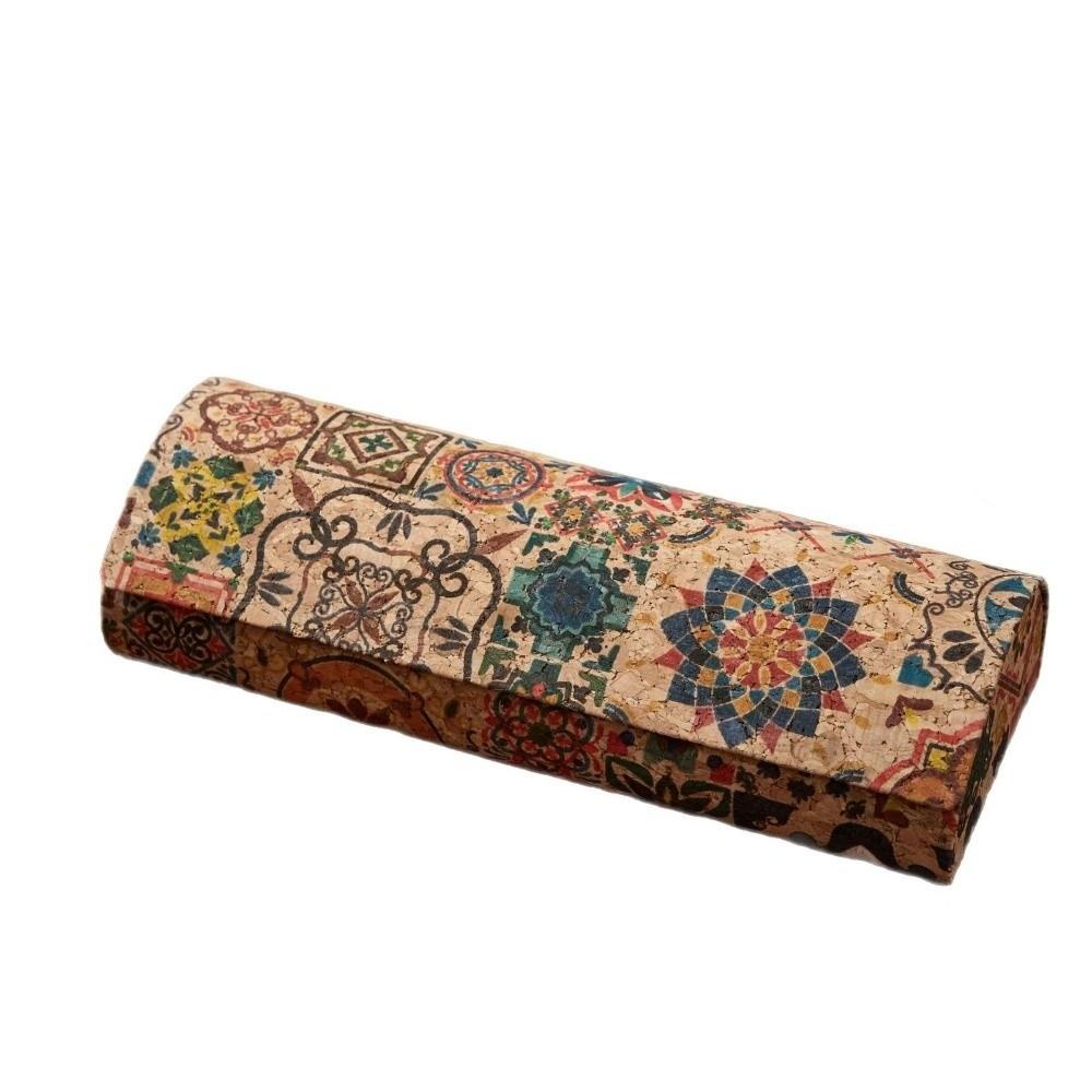 Экзотический узор Чехол для очков Противодавление Футляр для очков Креативная коробка для хранения солнцезащитных очков Женщины