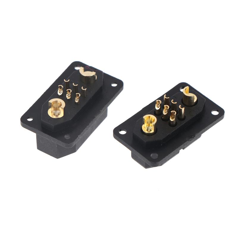 Hy2+6P Plug Copper Material Connector Interface Male Female Adapter For Electric Vehicle Balance Car Servo Rc Lithium Batteries