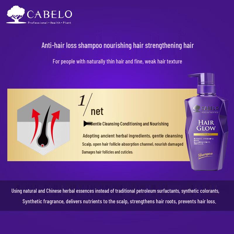 Kapenno Japanese Ginseng Anti-Hair Loss Revitalizing Shampoo
