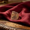 Женская пряжка-зажим для шарфа со стразами Модный зажим для шелковых шарфов Элегантный нескользящий зажим для шарфа