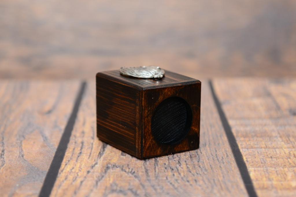 Lhasa Apso – Wooden candle holder with a dog, a unique souvenir after losing a dog | Art-Dog