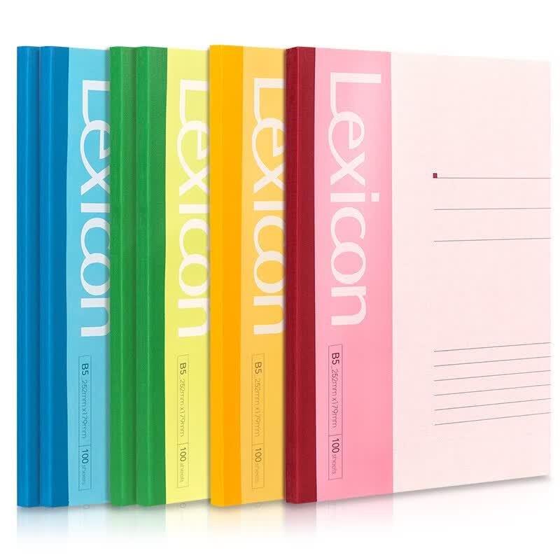 Deli B5 Softcover Notebook 6-Pack