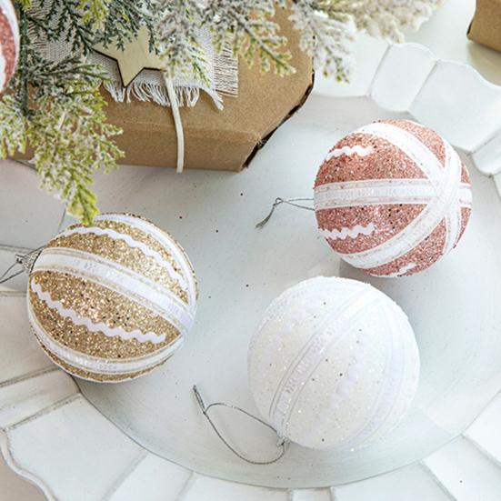 Рождественский шар Изысканный легко повесить легкий рождественский кулон Рождественская елка Подвесной шар Рождественский шар для вечеринки