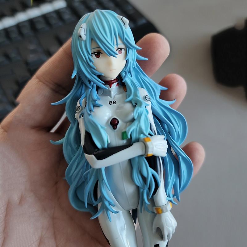 NEON GENESIS EVANGELION Аниме Фигурка Аянами Рей с длинными волосами Ver Фигурка Коллекционная модель игрушки