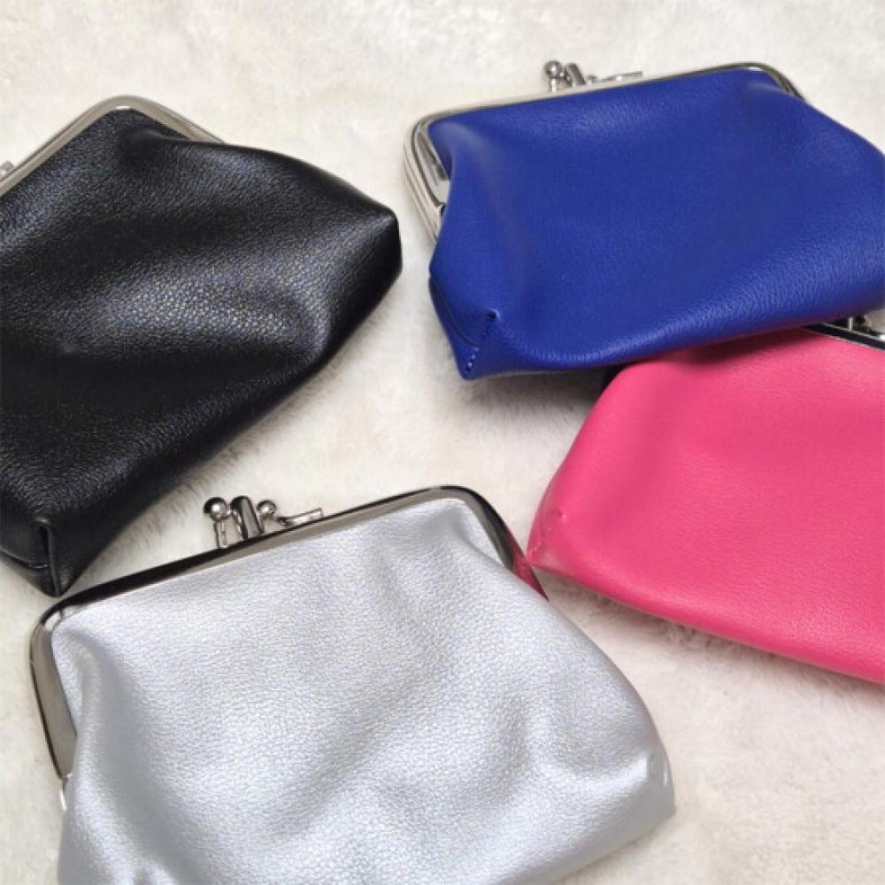 New Arrivals Open Run Faux Leather Vintage Coin Pouch
