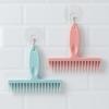Household Broom Hair Removal Comb Cleaning Brush with Hanging Hole Ergonomic Handle Broom Dusting Brush Cleaning Tool