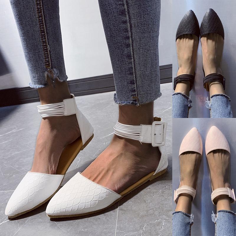 Stylish Slip On Womens Ballet Ballerina Flats With Breathable Synthetic Leather