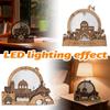 Wooden Desktop Ornaments With Lighting Effects