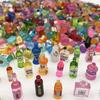 10Pcs Doll House Home Furnishing Mini Small Bottles Model Shooting Scene Props