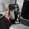 Чехол для телефона с изображением музыкальной группы Rapper B-Blur в винтажном стиле для iPhone 17 16 15 14 13 12 11 Air Plus Pro Max, мягкая задняя крышка
