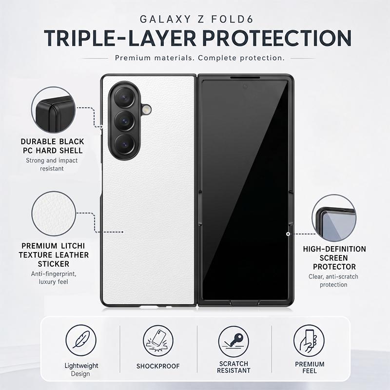 Роскошный чехол с принтом бабочек для Samsung Galaxy Z Fold 8 Ultra 7 6 5 Fold8 Fold7 Fold6 Роскошная кожаная накладка Жесткий чехол для складного телефона