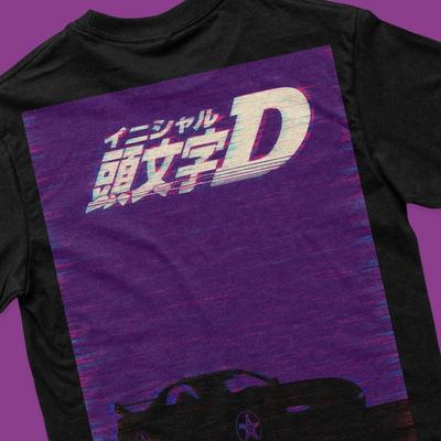 Аниме Тюнинг Марс Ретро Инициал Ди Манга Футболка Мультфильмы Япония JDM GTR Supra