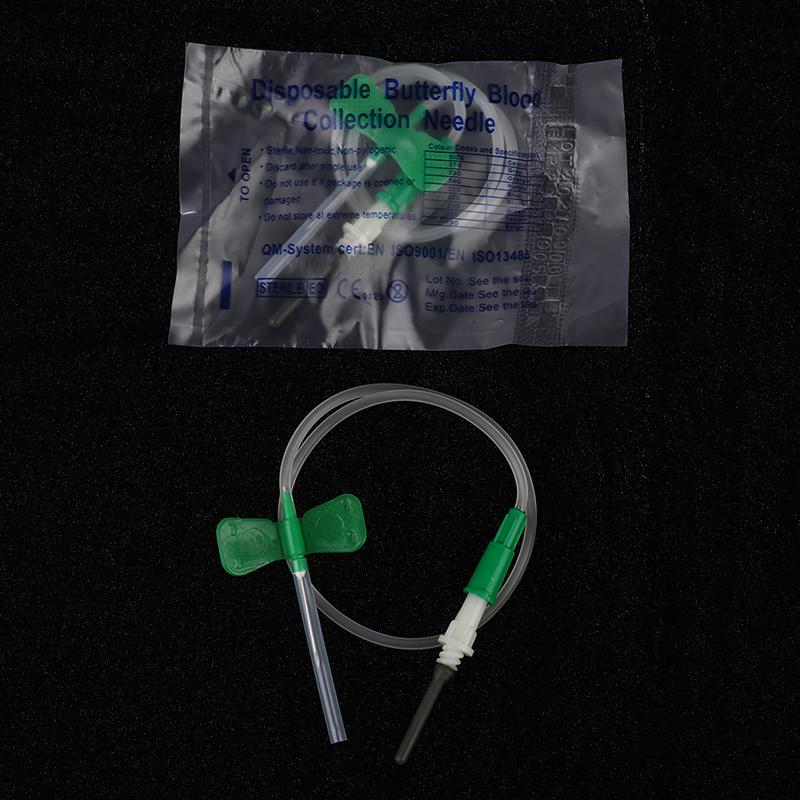 10 шт. медицинская вакуумная игла для сбора крови бабочка безопасная одноразовая инфузия