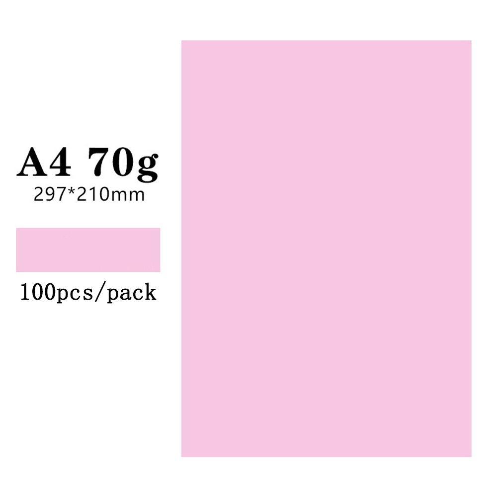Бумага для поделок и печати разных цветов А4 Бумага для копирования Двусторонняя бумага для оригами Украшения для поделок