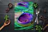GLASS CUTTING BOARD 35x52 Feather