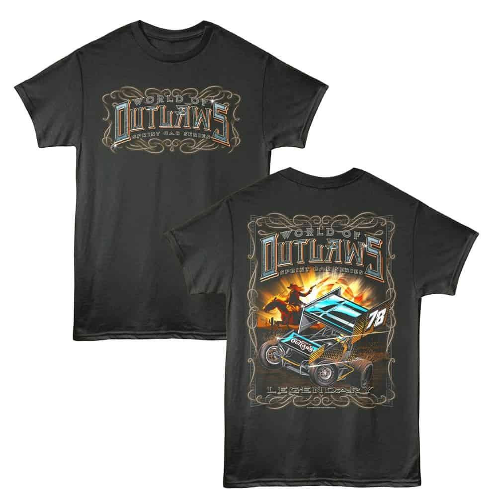 World of Outlaws Legendary Men's T Shirt